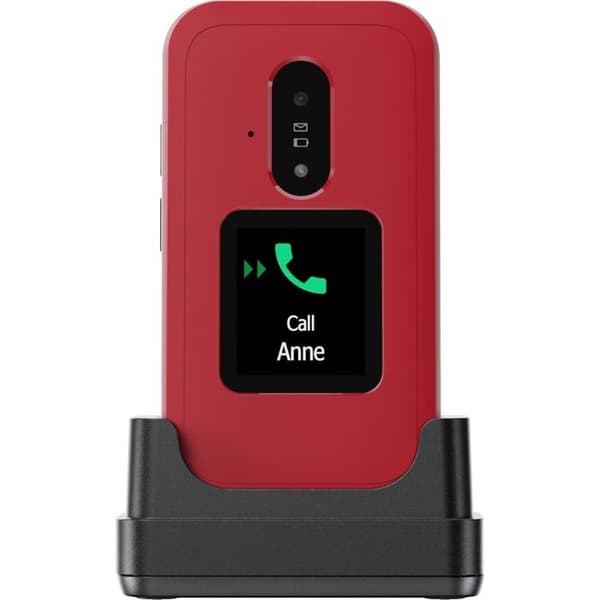 Doro Leva E30 2,8” 4G Nano SIM Röd Vit