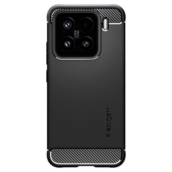 Spigen Rugged Armor – Skal för Xiaomi 15 (matt svart) svart