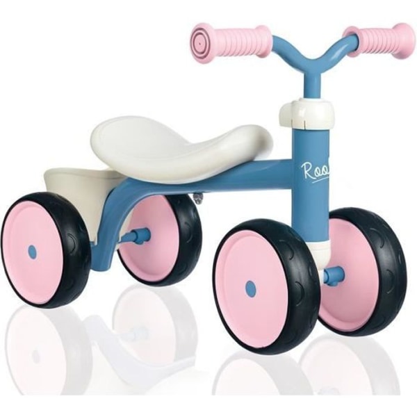 Rookie Metal Carrier - Rosa - Smoby - För barn från 12 månader - Leksakslåda och bärhandtag