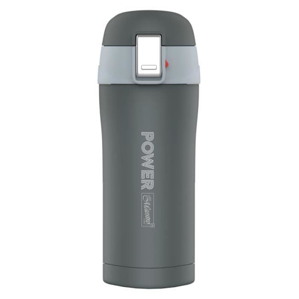 Isolerad flaska - Termos - Maestro Power - 300 ml - Rostfritt stål - Grå Grå
