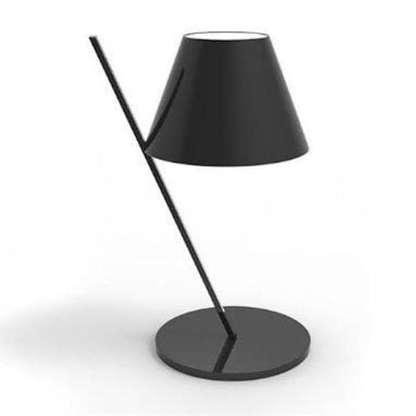 LA PETITE-Bordslampa Metall H37cm Shiny Black Artemide - designad av Quaglio Simonelli Ø 19cm / H 37cm / L 26cm