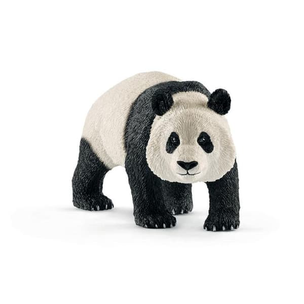 14772 Figurin Panda jätte Svartvitt