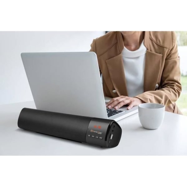 Mini soundbar - MusicMan - Bluetooth V5.1 - 10W - USB - microSD