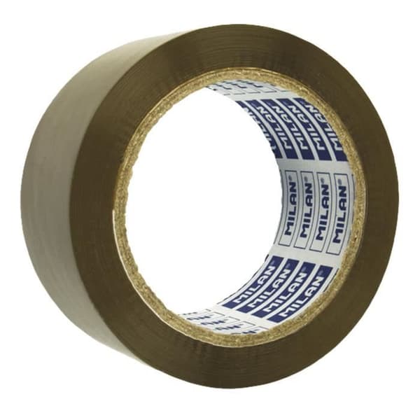 Brun förpackningstejp 50 mm x 66 m