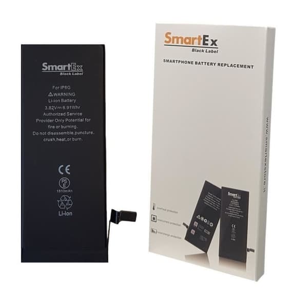 Smartex® Black Label Batteri kompatibelt med iPhone 6 - 1810 mAh