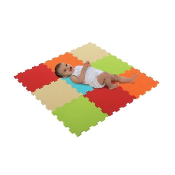 Vanliga skumplattor - LUDI - 90 x 90 cm - Isolering, dämpning, motstånd - Baby Färger