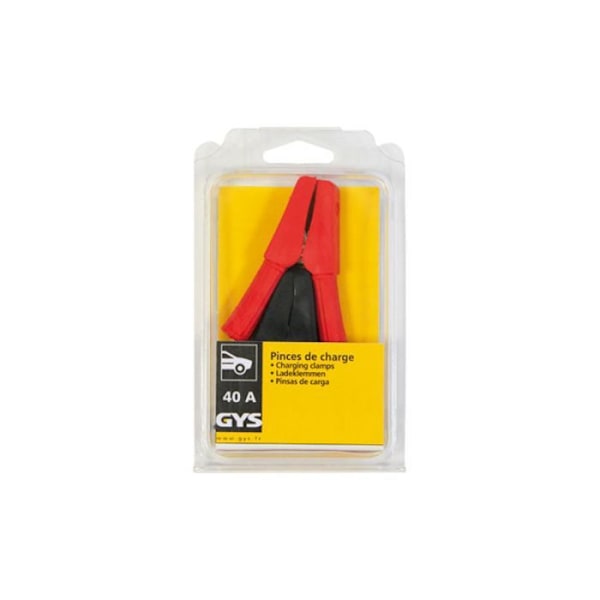 Laddklämmor - GYS - 053106 - 40 A - Svart - Blister