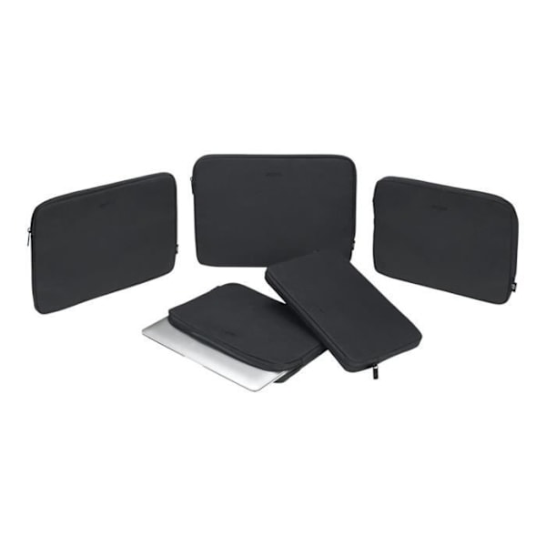 Laptopfodral - DICOTA - Eco BASE - 12 tum - Svart - Syntetisk svart