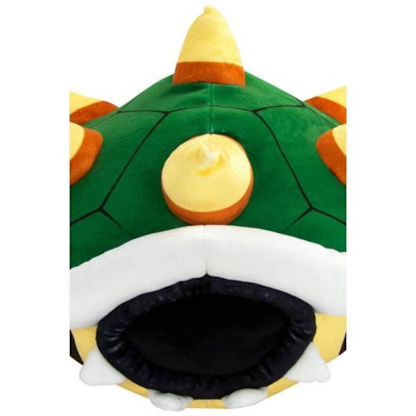 Super Mario Mario Kart plyschfigur - Bowsers Panzer (Mocchi-Mocchi Club) - Grön/Gul Grön gul