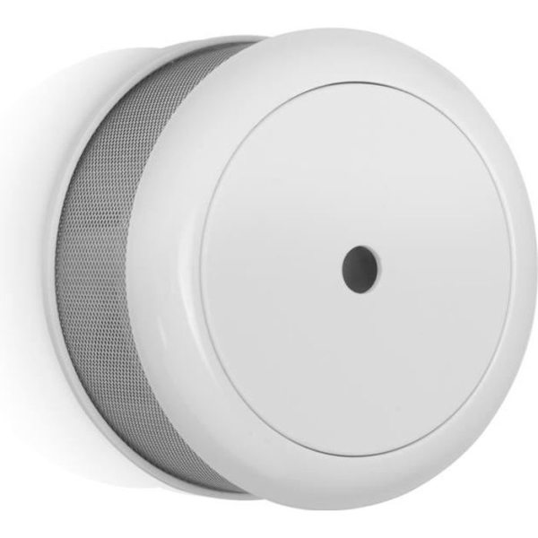 Smartwares mini rökdetektor - 10 års litiumbatteri - Elektrisk fotosensor Vit