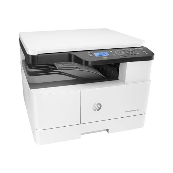 Multifunktionsskrivare - HP - LaserJet MFP M438n - Svart - A3/Ledger - 24 sidor per minut