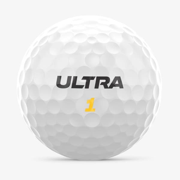 Golfbollar - Wilson - Ultra Distance - Vit - Unisex - x15 vit