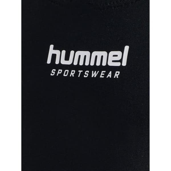 Hummel Solid baddräkt för flickor - svart svart 12 år