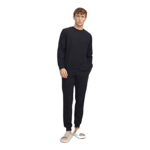 Sweatshirt Jack & Jones Solid - svart svart M