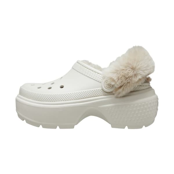 Crocs Stomp Fodrad Träskor - Beige beige 37/38