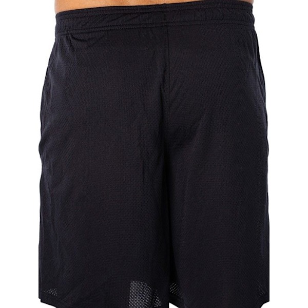 Kort för män - Under Armour - Tech Mesh 1328705-001 - Svart - Lätt passform - 100% Polyester Svart S