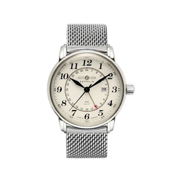 Klocka - Zeppelin - 7642M5 - Kvarts - Analog - Rostfritt Stål Beige