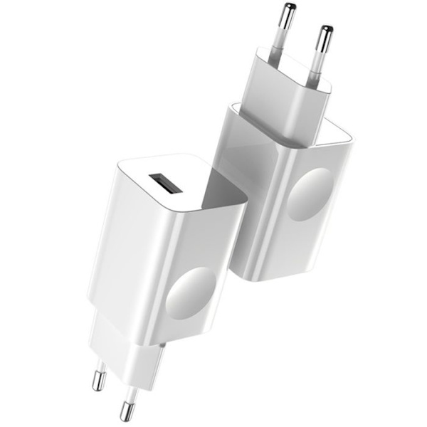 Nätladdare Baseus Laddning Snabbladdare USB 3.0 - vit Vit
