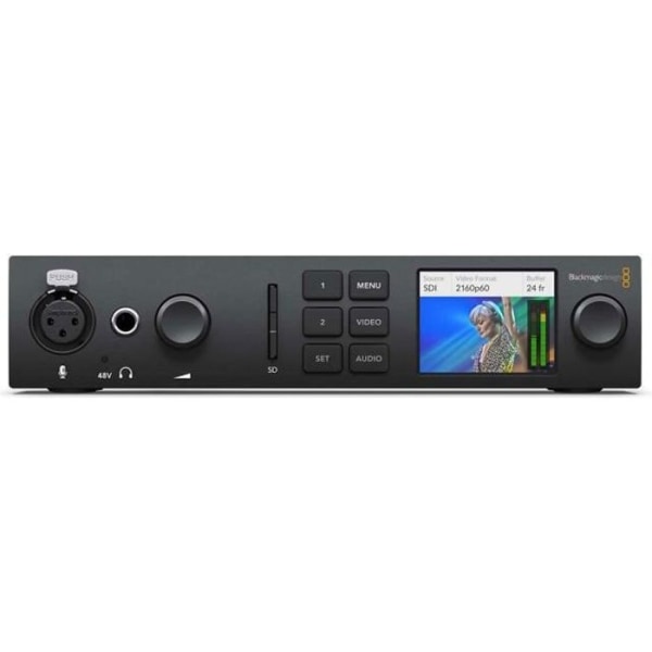 Blackmagic Design UltraStudio 4K Mini - Kompakt SD/HD/2K/4K Capture Box med Thunderbolt 3 Port, 12G-SDI och HDMI 2.0 (