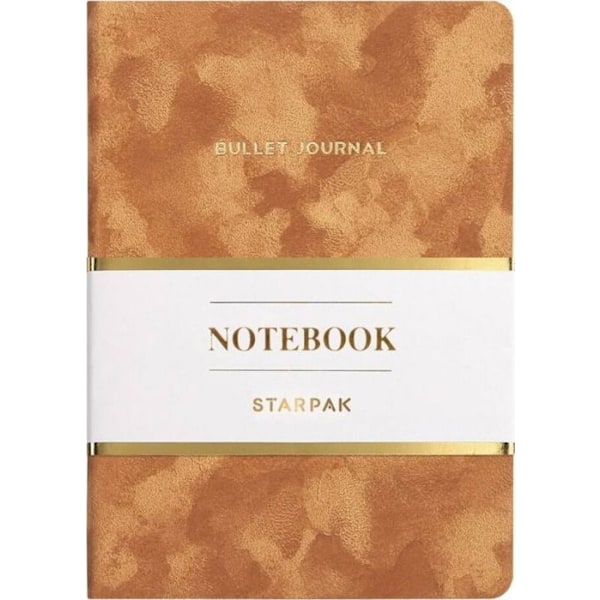 Anteckningsblock - Starpak loggbok - STK NOT2 - KARMEL anteckningsblock A5/80K STK 12/48