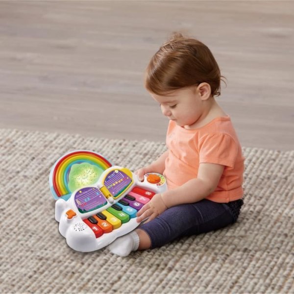 VTECH BABY - Lumi Magic Rainbow Piano - Musikleksak