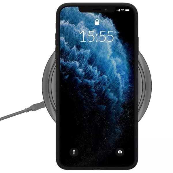 Coque 3mk Matt Case Pro för iPhone 17 Pro - Svart Svart