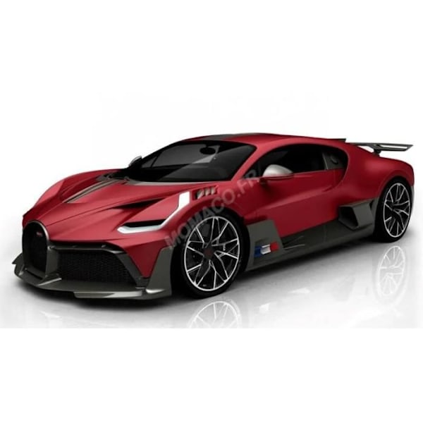 Monterade modeller - Bugatti Divo Red 1/18 Burago Röd