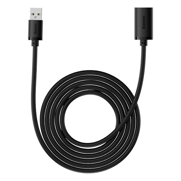 USB-förlängningskabel till USB, 2 m - Baseus (B00631103111-04) - Svart