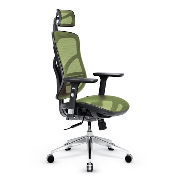 Chaise Diablo V-Basic ergonomisk: svart-grön