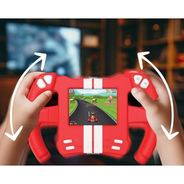 Konsol 30 spel och LCD-skärm RÖD