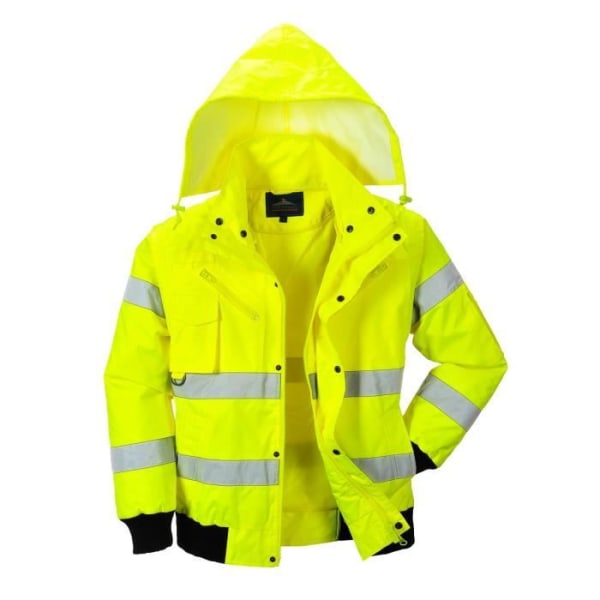 Portwest HiVis 3in1 Bomberjacka Fluorescent Yellow Fluorescerande gul M