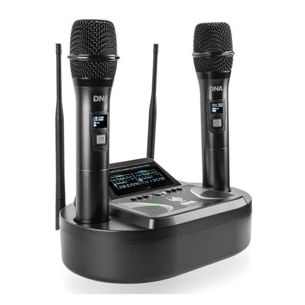 Bitmat DNA DNA UMA VOCAL SET trådlöst ljudsystem med 2 mikrofoner