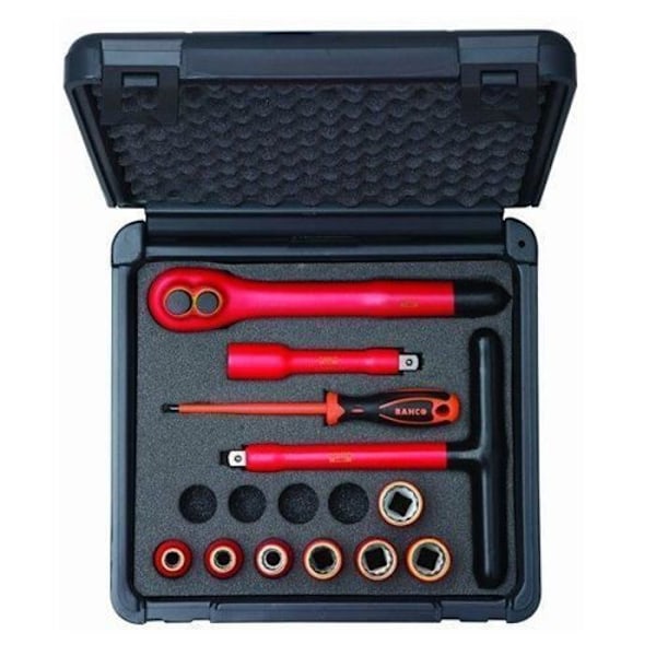Bahco 7811DMV - Access Socket Set 1-2 Isolerad