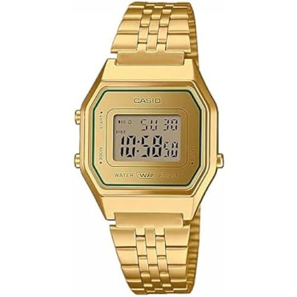Klocka - CASIO - LA680WEGV-9AEF - Digital - Rostfritt Stål - Silverfärgad Silver