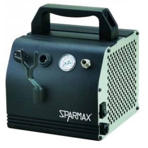 Sparmax Ac 27 kompressor Svart