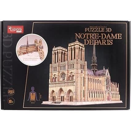 Mgm - 3D-modell Notre Dame de Paris 293 delar