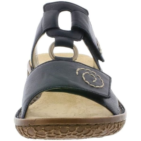 Rieker - Pacifique 14 - Dam - Läder - Kardborre - Platt Sandal Pacifique 14 41