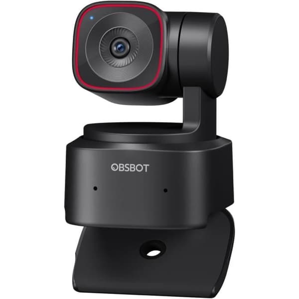 Webcam OBSBOT Tiny 2 Lite - 4K-webbkamera för PC, PTZ-webbkamera för streaming med 1/2-sensor, AI-följning, gestkontroll, 60 FPS, HDR, mikrofon