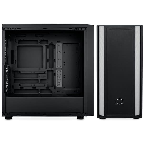 PC-chassi - Cooler Master - MasterBox 600 Lite - E-ATX - Glaspanel - Stödjer 7 fläktar
