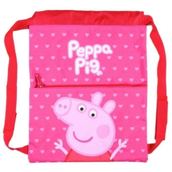 Peppa Pig Ryggsäck - Ocio Stock - Svart - Syntet - Ryggsäck Svart