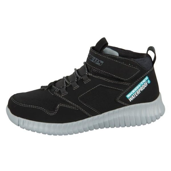 Multisport löparskor - SKECHERS Elite Flex Hydrox Graphite/Svart - Unisex barn - Road Grafit 28
