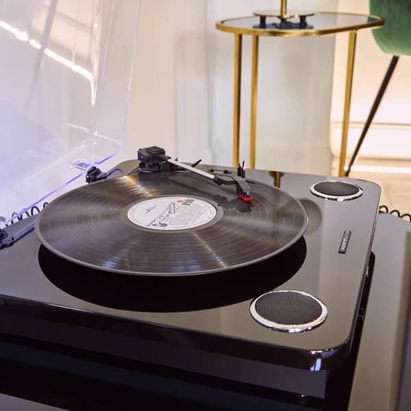 BlackSpin Skivspelare Svart