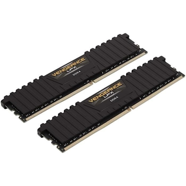 RAM-minne - CORSAIR - Vengeance DDR4 - 16GB 2x8GB DIMM - 3200 MHz - 1,35V - Svart (CMK16GX4M2Z3200C)