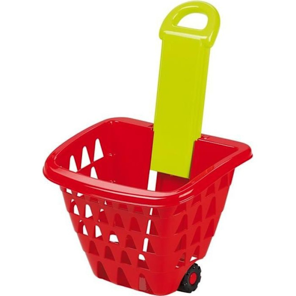 ECOIFFIER 1232 rullkorg med infällbart handtag för att transportera shopping i hela huset -