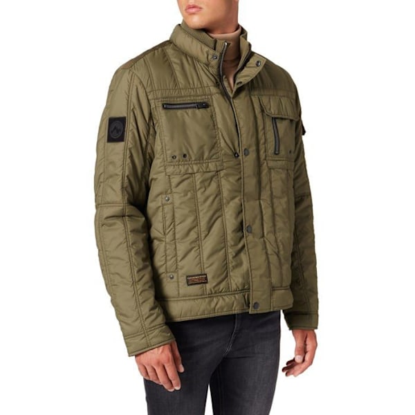 Jacka - perfecto - bomber Camel active - 4302106U99 - Herrjacka Olivgrön jag