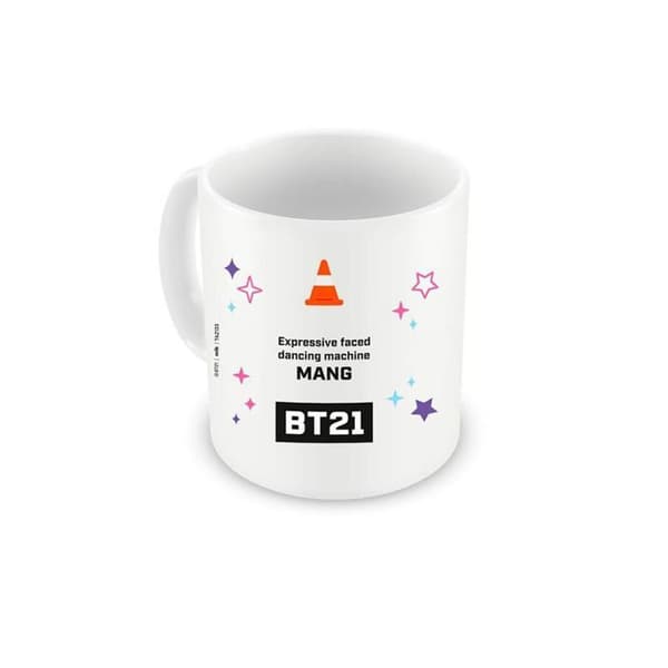 Mugg - BT21 - Mazagran - Keramik - 350 ml - Diskaresistent