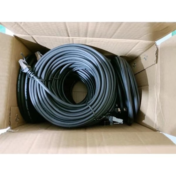 Nätverkskabel - EQUIP - 10 m - Cat6 - S/FTP (S-STP)