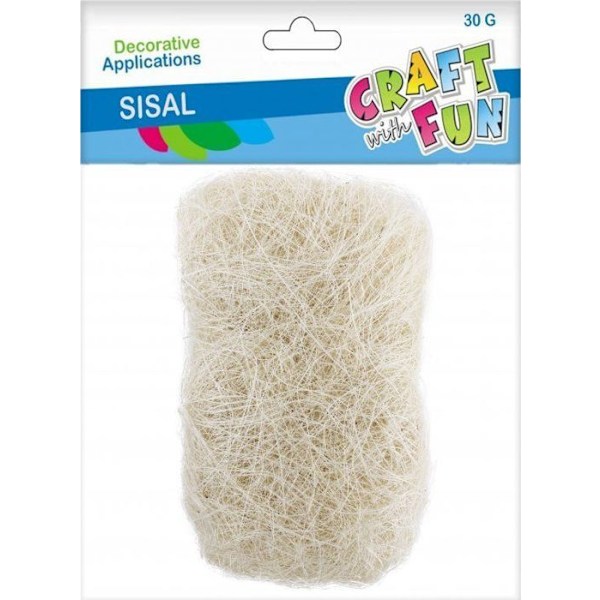 Hantverk med roliga - CF122 - DÉCORATION STORLEK ECRU 30G CF 12/96