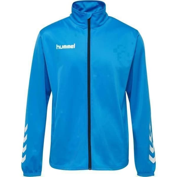 Set löpning - HUMMEL - Promo Poly - Blå - Polyester - Långa ärmar Mörkblå S