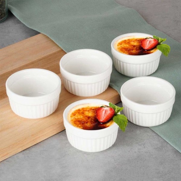 KOKILKI MISECZKI PORCELAN I UGNITNING 5 st. RUND 279008